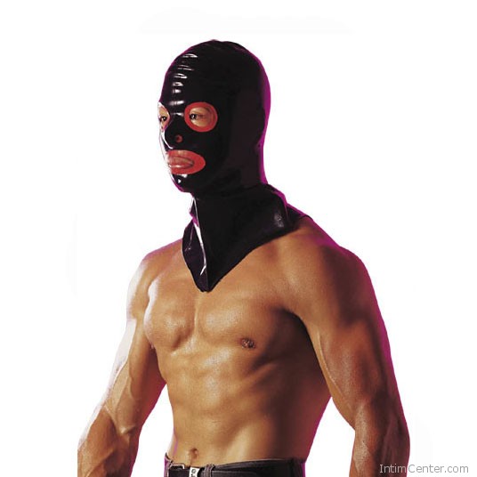 Nyitott latex fejmaszk Nyitott latex fejmaszk