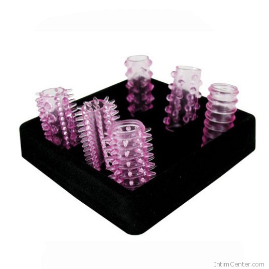 Varázslatos péniszmandzsetta szett péniszre, vibrátorra Varázslatos péniszmandzsetta szett péniszre, vibrátorra