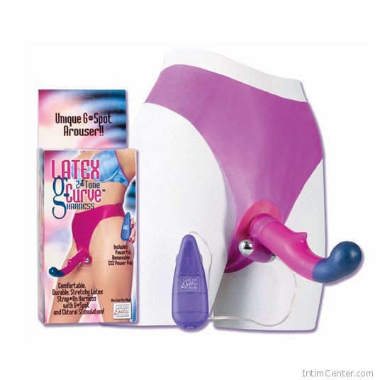 Felcsatolható, latex, G-pont izgató vibrátor