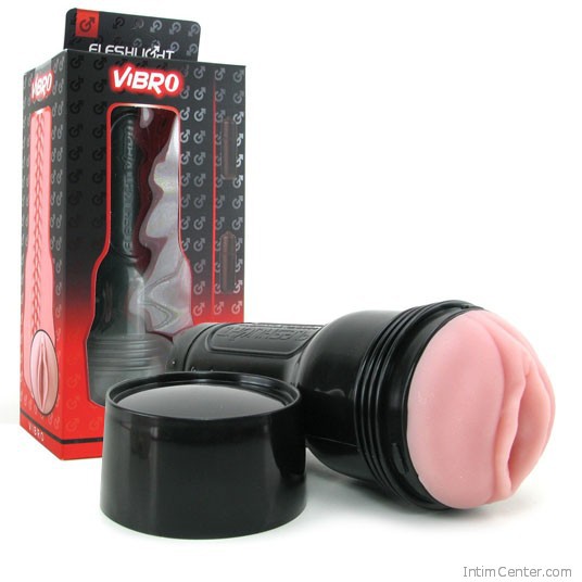 Maszturbátor, vibrátoros Fleshlight Vibro valósághű érzés