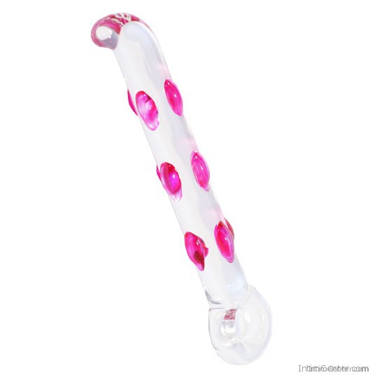 G-pontos luxus üveg dildó