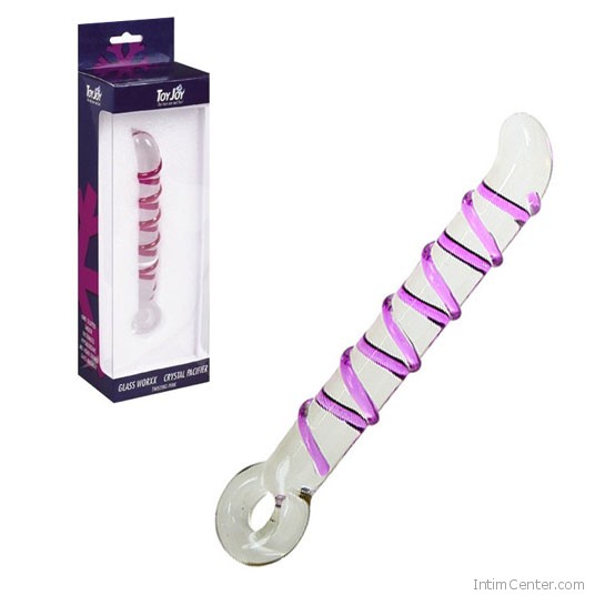 Luxus üvegdildó női-és férfi G-pont izgatáshoz
