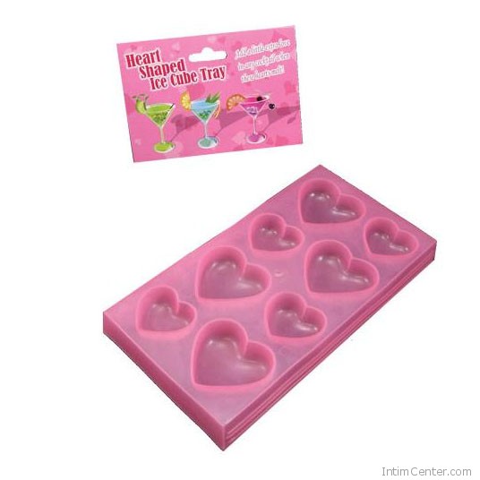 Szivecskés jégkockatartó, jégkocka készítő Szivecskés jégkockatartó, jégkocka készítő