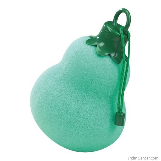 Vibrációs fürdőszivacs, körte formában