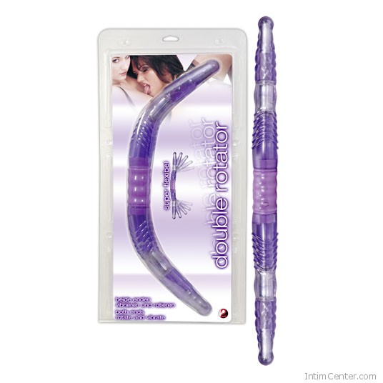 Double Rotator, rugalmas, forgatható kétvégű dildó és vibrátor