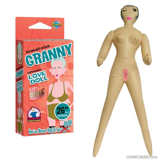 Feljfújható nagyi szerelem baba