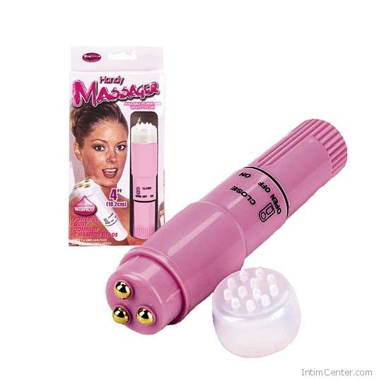 Kompakt kézi csiklómasszírozó hosszú utazásokhoz