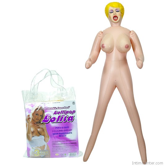 Lollipop Lolita felfújható szexbaba