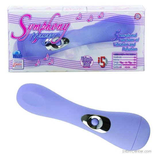 Symphony elegáns, játékos masszírozó vibrátor
