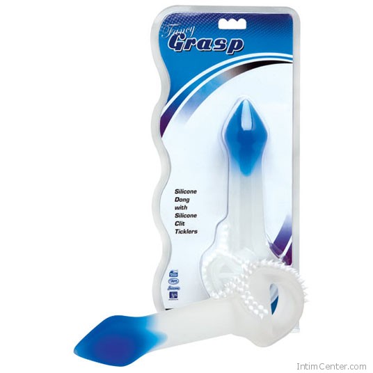 Hegyes, robusztus szilikon dildó és anális tágító egyben