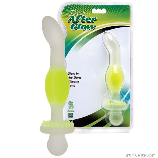 Speciális formájú, világító anál dildó