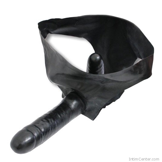 Két dildós Sharon Sloane latex alsó