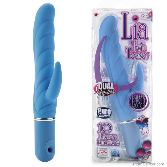 Kétmotoros vibrálós stimulátor, Lia Twin Teaser