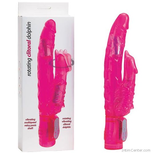 Extrém, hosszú delfines klitoriszkarral rendelkező vibrátor Extrém, hosszú delfines klitoriszkarral rendelkező vibrátor