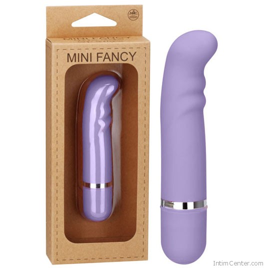 Kemény, bársonyos felületű Fancy ívelt mini vibrátor, 11 cm Kemény, bársonyos felületű Fancy ívelt mini vibrátor, 11 cm