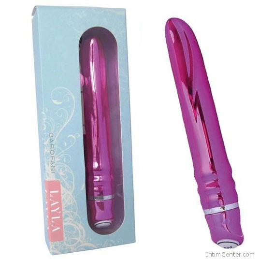 Elegáns Layla, rózsaszínben csillogó rúdvibrátor, 16 cm Elegáns Layla, rózsaszínben csillogó rúdvibrátor, 16 cm