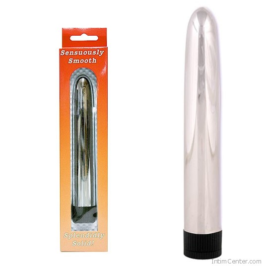 Ezüst vékony rúdvibrátor, 17 cm Ezüst vékony rúdvibrátor, 17 cm