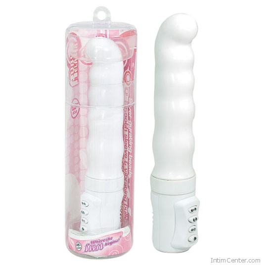 Fehér kifinomult töbsebességes vibrátor, Ruby Relaxer Fehér kifinomult töbsebességes vibrátor, Ruby Relaxer