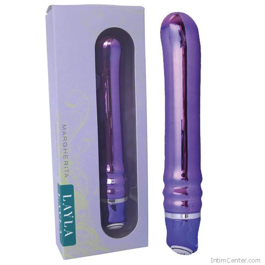 Fényesen sima rúdvibrátor, Layla, 16 cm Fényesen sima rúdvibrátor, Layla, 16 cm