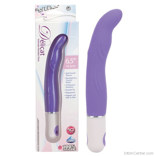 Ibolya színű intim kényeztető vibrátor, Délicat Ibolya színű intim kényeztető vibrátor, Délicat