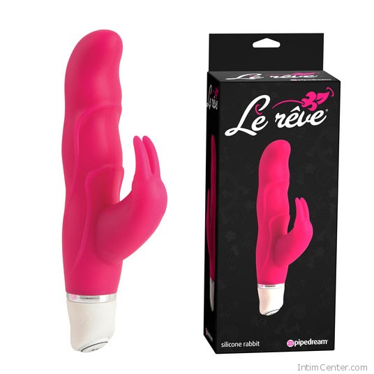 Le Réve szilikon vibrátor nyuszi karos izgatóval Le Réve szilikon vibrátor nyuszi karos izgatóval