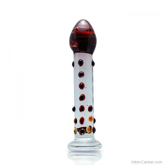 Pyrex üveg dildó bordázattal, Glass Wands Pyrex üveg dildó bordázattal, Glass Wands