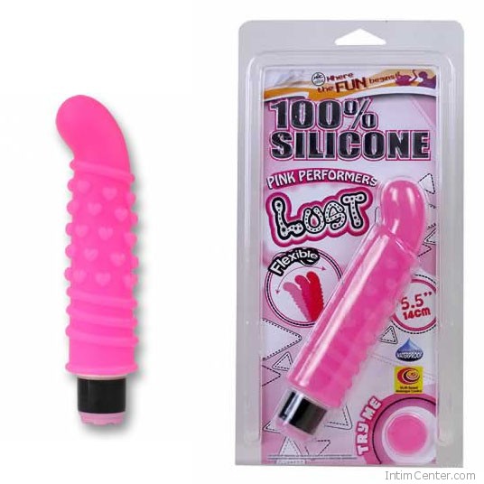 Szívecskemintás és spirális izgató vibrátor Szívecskemintás és spirális izgató vibrátor