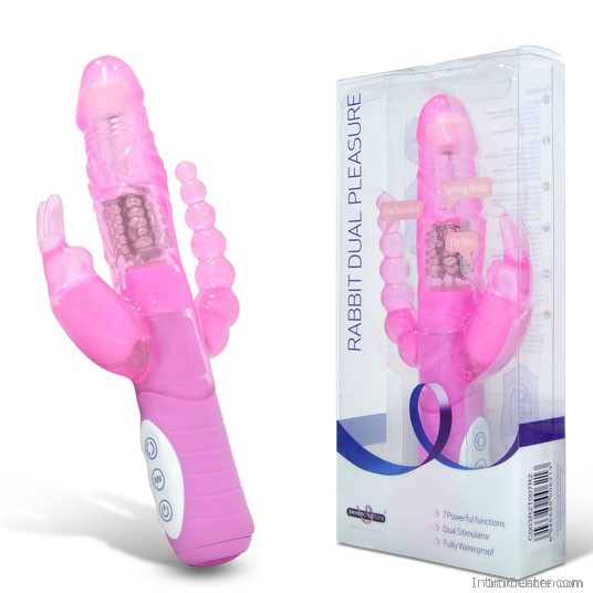 Három ágú nagy tudású vibrátor minden intim kielégüléshez