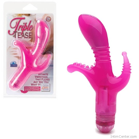 Intim rezgésű, három végű vibrátor