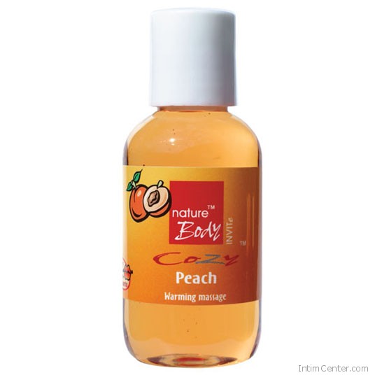 Melegítő masszázs olaj, őszibarack, 50 ml