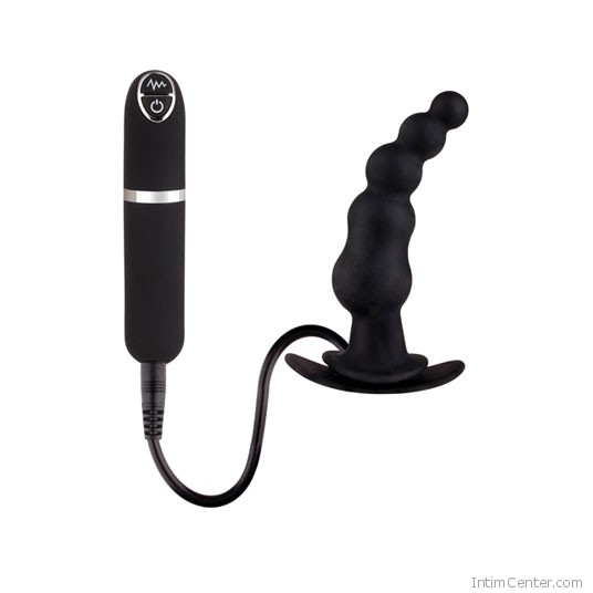 Anális dugó, ívelt, gömbös Dash ButtPlug