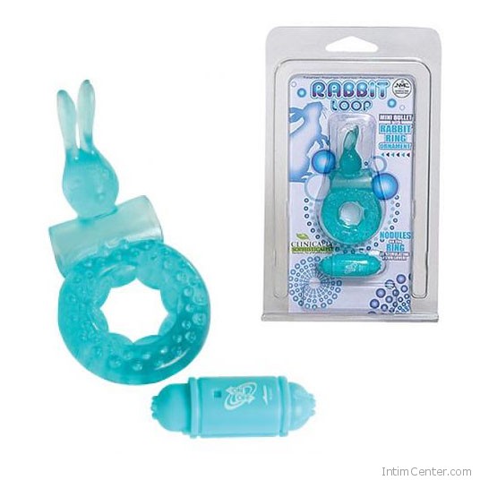 Rezgős nyuszis erekció gyűrű, Rabbit Loop