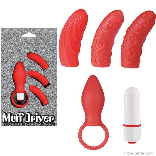 Vibrátoros ujjazó készlet, Muff Driver Vibrátoros ujjazó készlet, Muff Driver