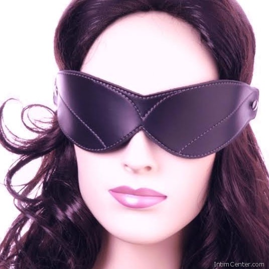 Bőr álarc, fekete Zorró