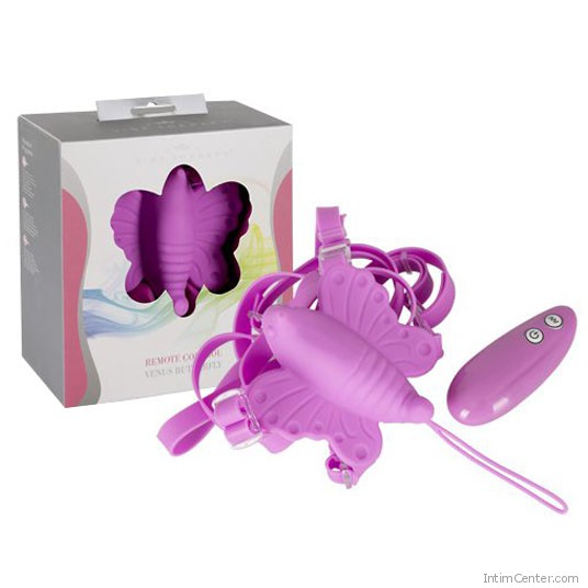 Felcsatolható távirányítós pillangó, Vibe Therapy Venus Butterfly