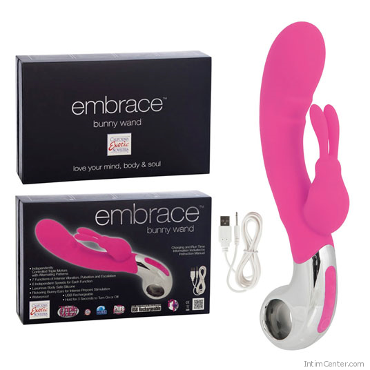 Embrace bunny, hi-tech (3 motoros) nyuszi vibrátor, 13 cm