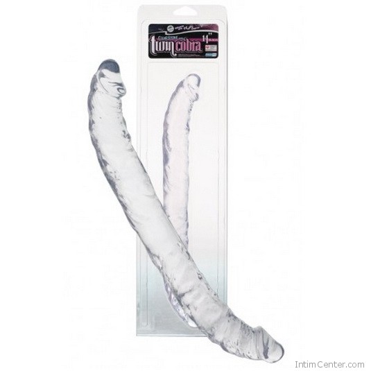 Dupla dildó, Twin Cobra 36 cm