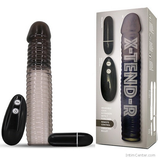 Pénisz hosszabbító, távirányítós vibrátoros tojással