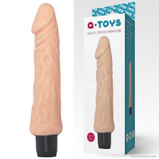 Realisztikus vibrátor, vízálló 18 cm Realisztikus vibrátor, vízálló 18 cm