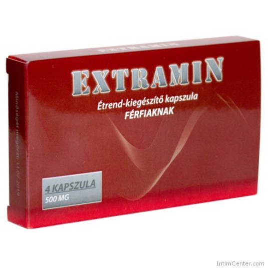 Extramin potencianövelő kapszula 4 db Extramin potencianövelő kapszula 4 db