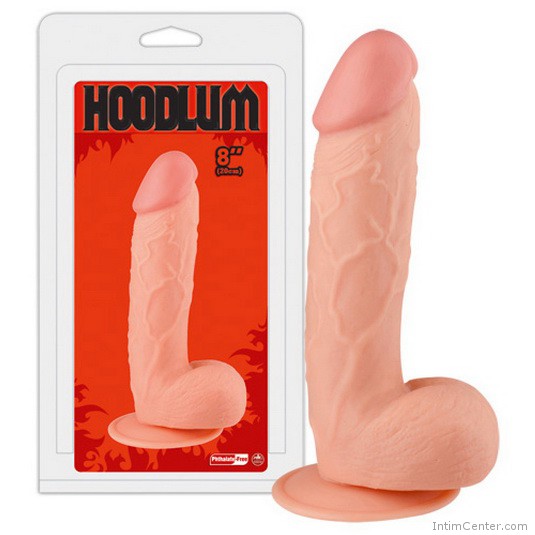 Valósághű dildó, letapasztható Hoodlum 20 cm-es Valósághű dildó, letapasztható Hoodlum 20 cm-es